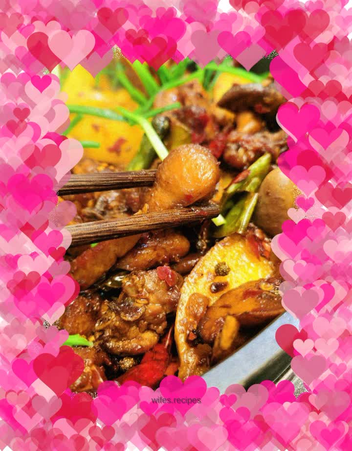 Hot pot spicy chicken