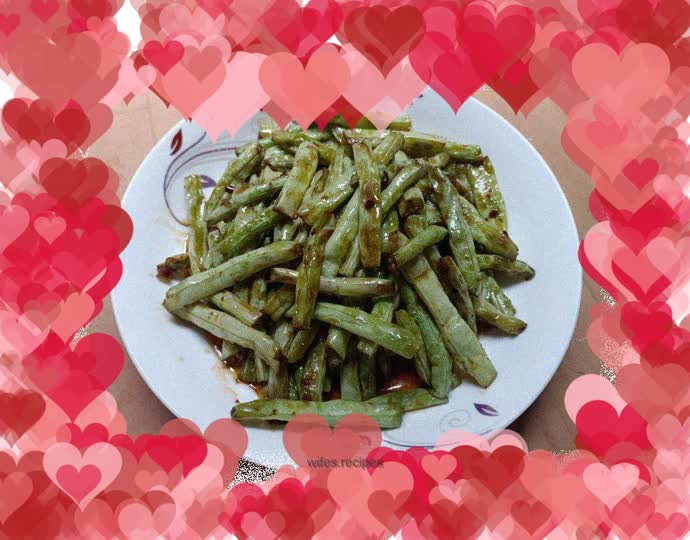 Stir-fried green beans