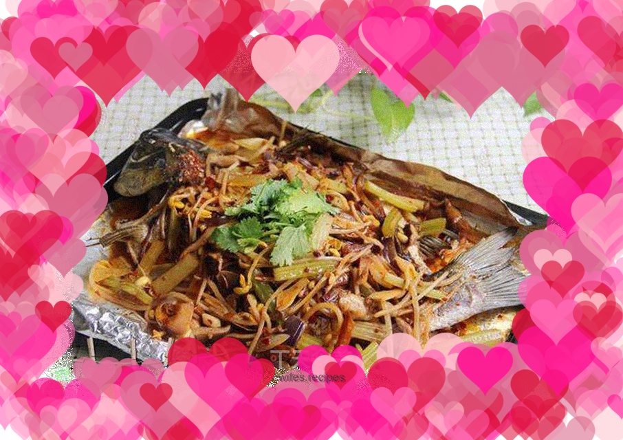 Sichuan style grilled fish