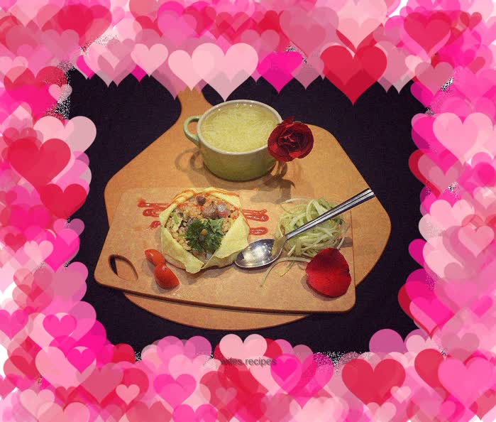 [Mansi Sharing] Love-like [Hong Kong-style Omelet Rice]