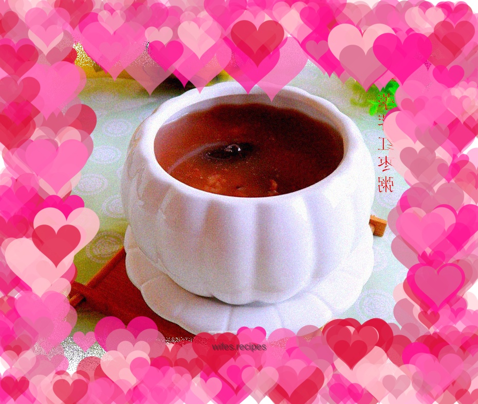 Water chestnut and red date porridge