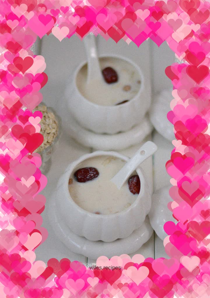 【Finland】Oatmeal milk stewed with peanuts