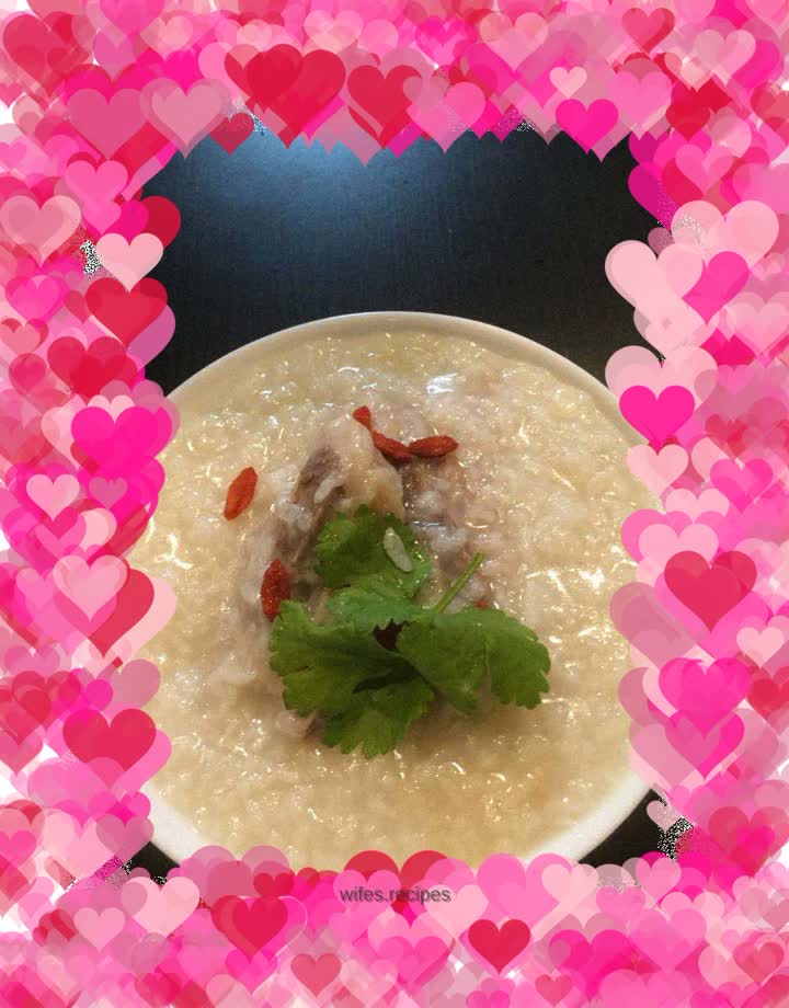Pork Ribs Porridge