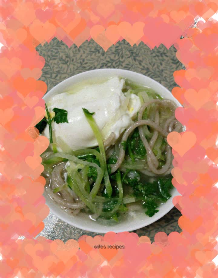 Shredded radish multigrain noodles