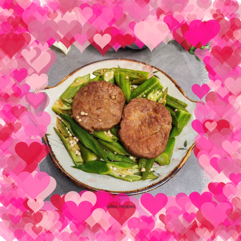 Okra fried steak