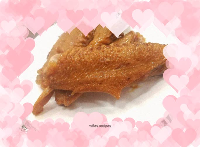 Braised food (duck wings, duck chin)