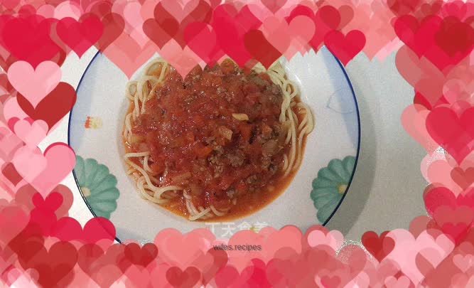 Homemade Italian Sauce Spaghetti