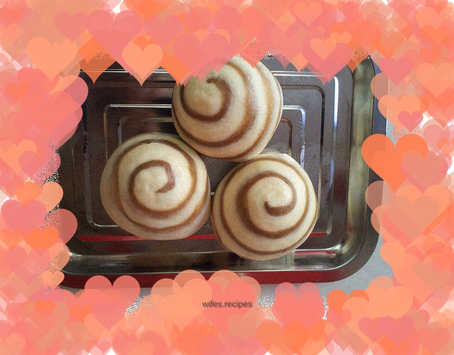 Handmade bean paste buns