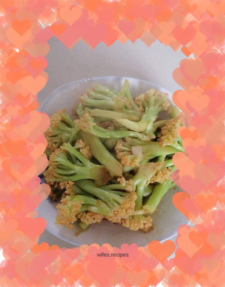 Vegetarian Stir-fried Cauliflower