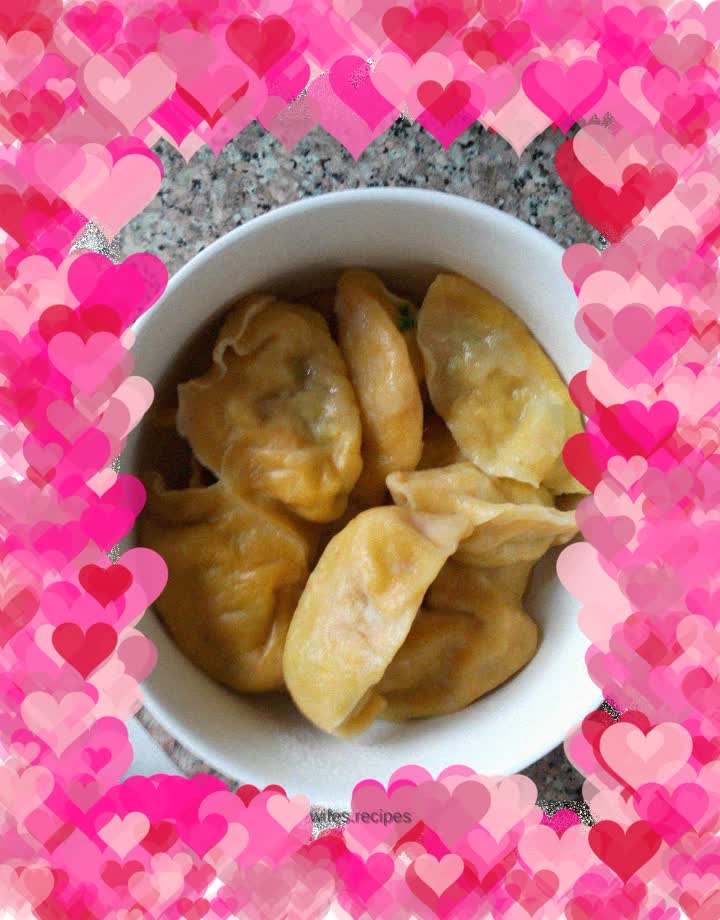 Melon and Carrot Noodle Dumplings