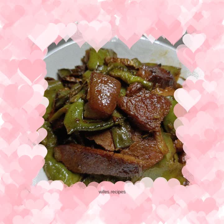 Braised pork and lentils