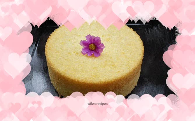 6 inch chiffon cake