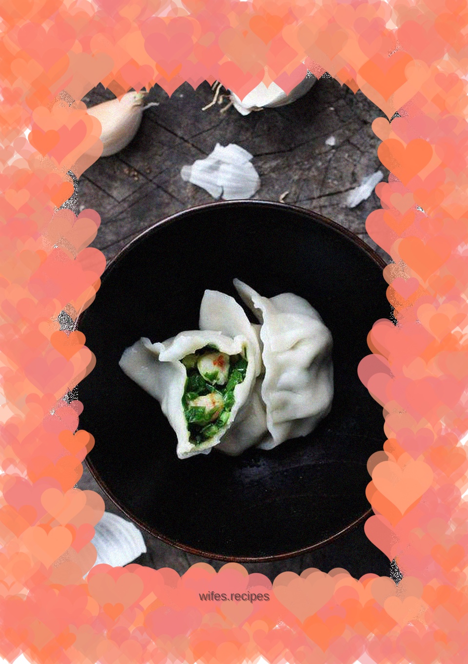 Fragrant and sweet---leek and shrimp dumplings