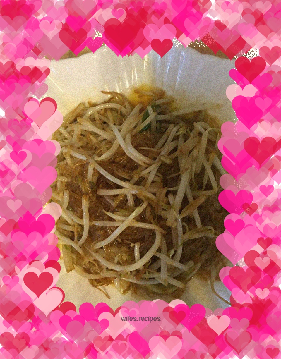 Stir-fried Vermicelli with Bean Sprouts