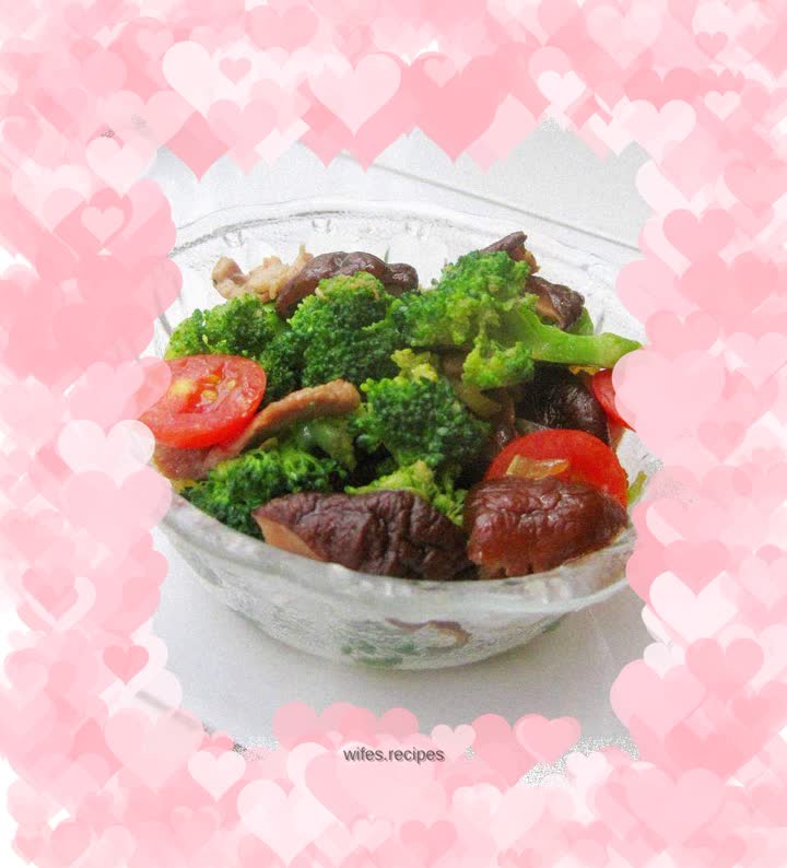 Mushroom and Broccoli