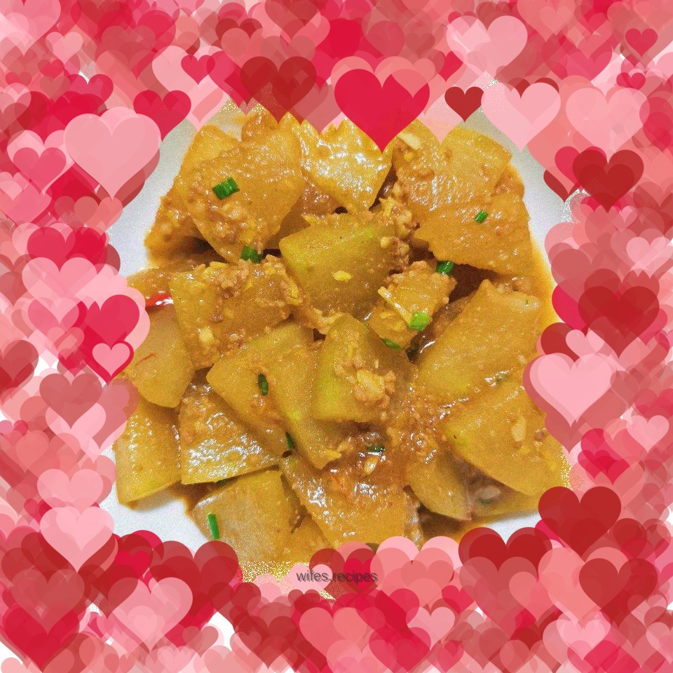 Braised winter melon