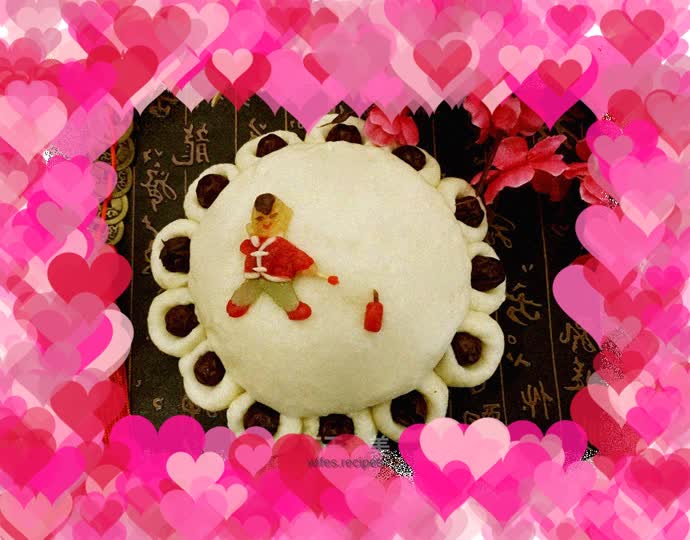 【Tianjin】Flower Date Steamed Buns