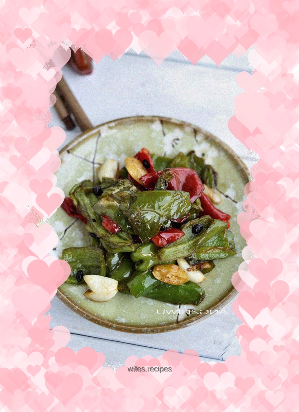 Black soy tiger pepper