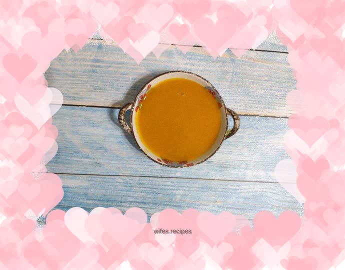 Pumpkin millet paste