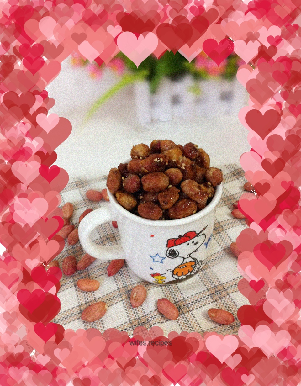 Crispy peanut jelly beans
