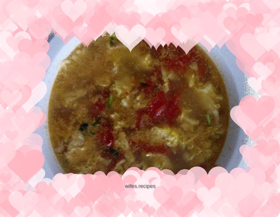 Original tomato and egg soup