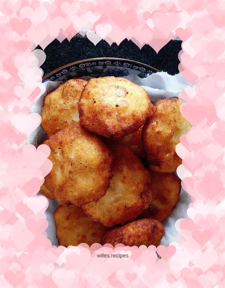 Childhood-flavored fried sugar cake