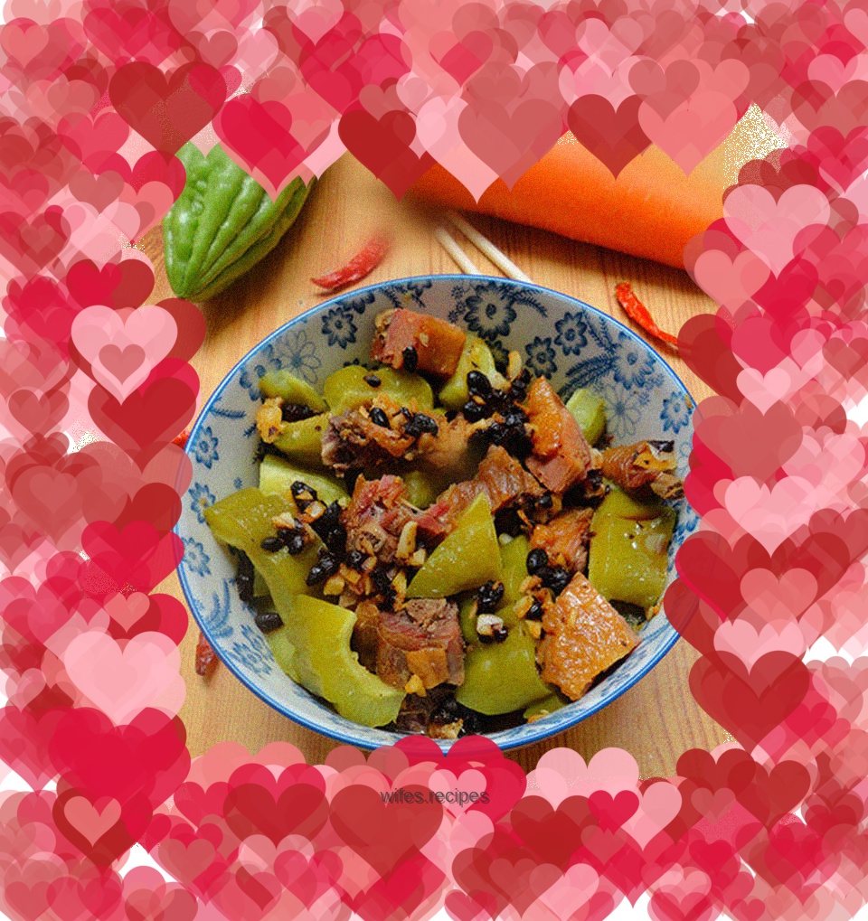 Steamed duck with garden melon