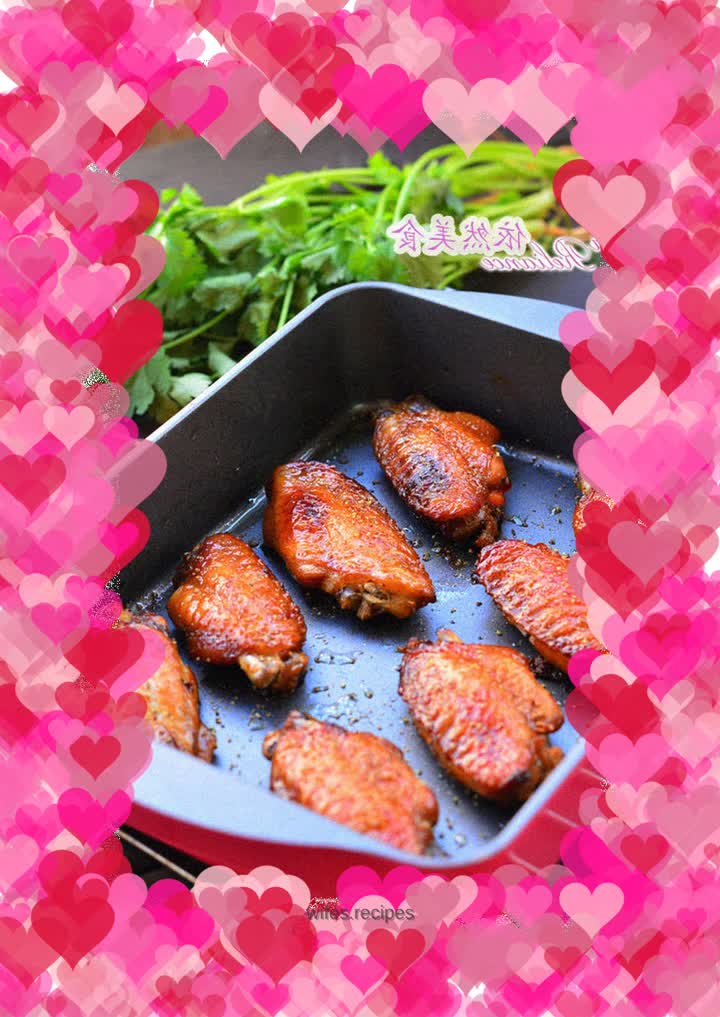 Healthy Snack--Pepper Grilled Chicken Wings