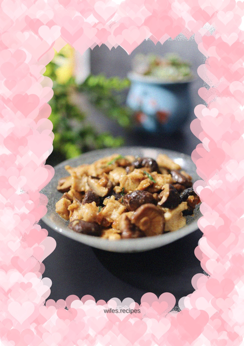 Grilled Chicken with Mushrooms
