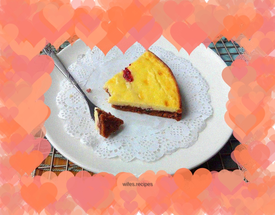 Raspberry Jam Cheese Pie