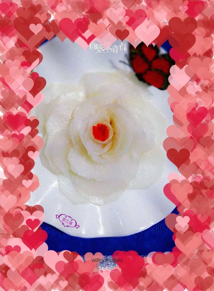 White jade radish