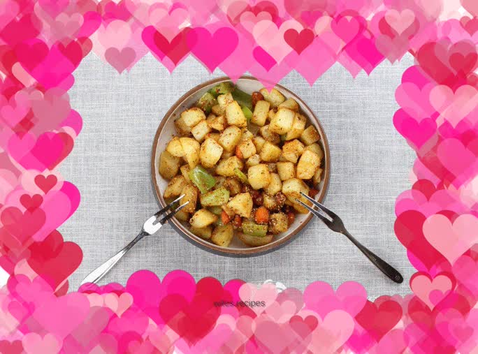Pan-fried potatoes