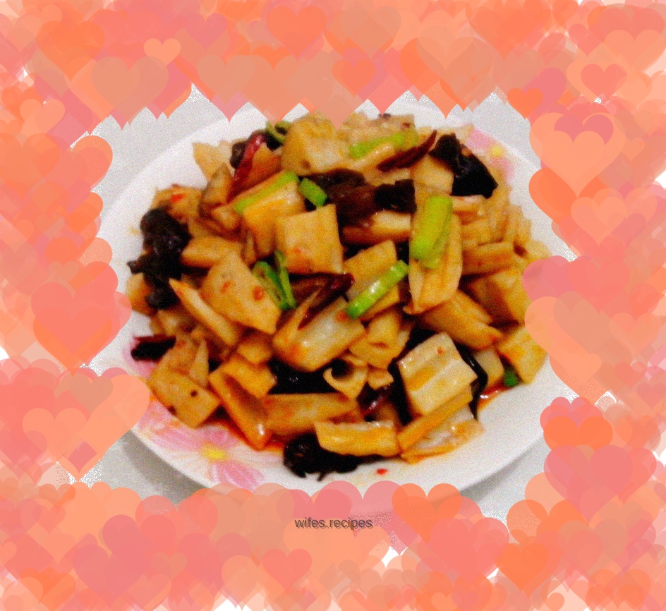 Hot and sour lotus root