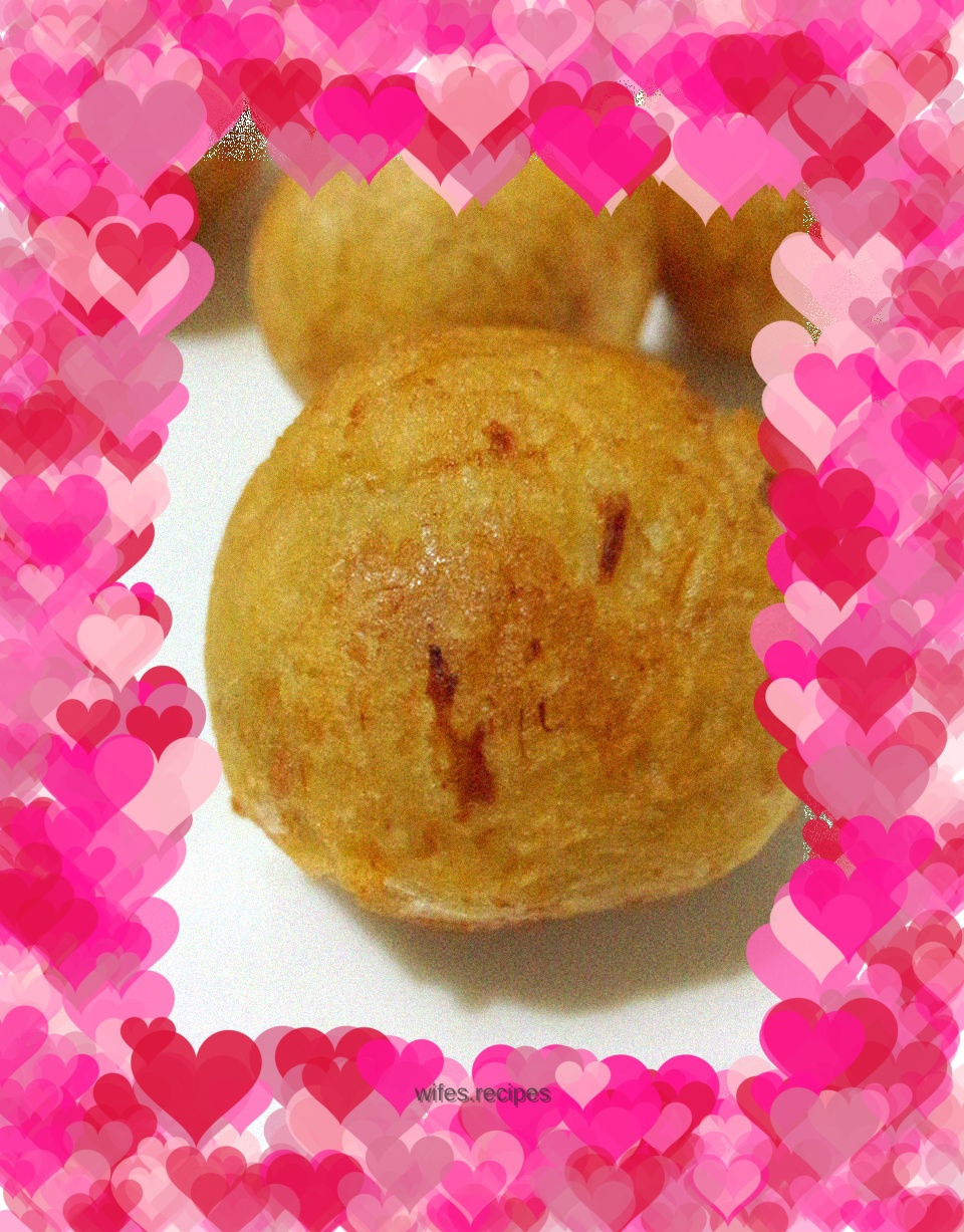 Glutinous rice and taro balls