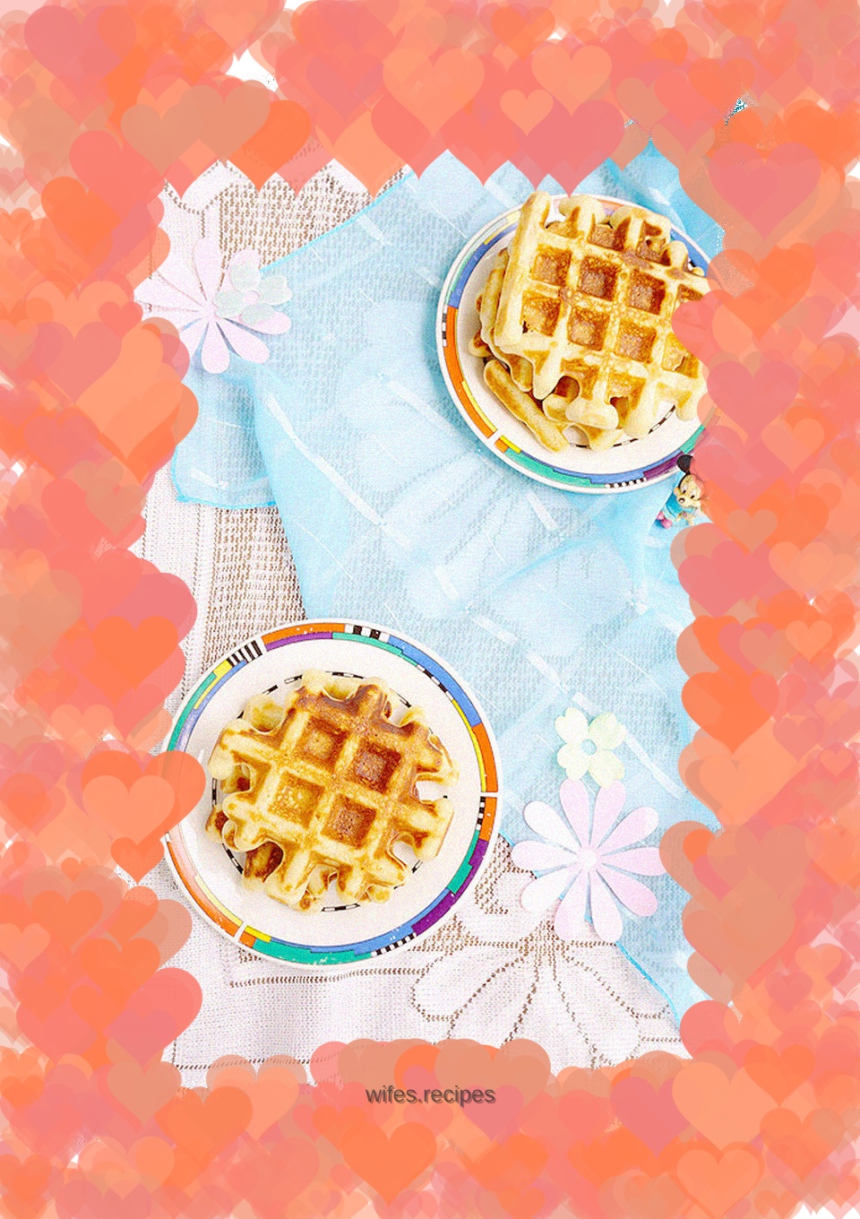 Peanut Butter & Waffles: A fermented batter version of sesame peanut butter waffles