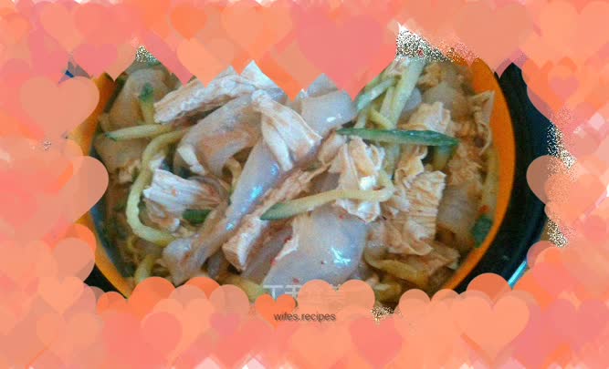 Cold Bean Curd Skin Pulled