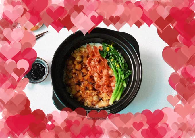 Cured Meat Claypot Rice