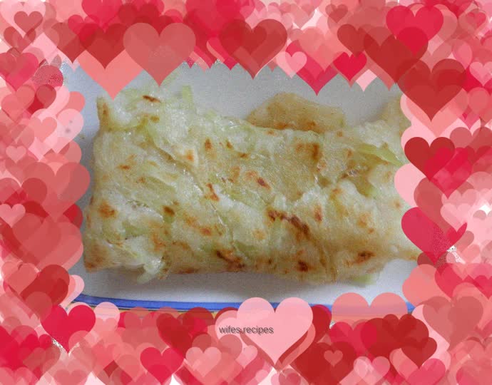 Spring Pancake - Green Bamboo Shoot Pancake