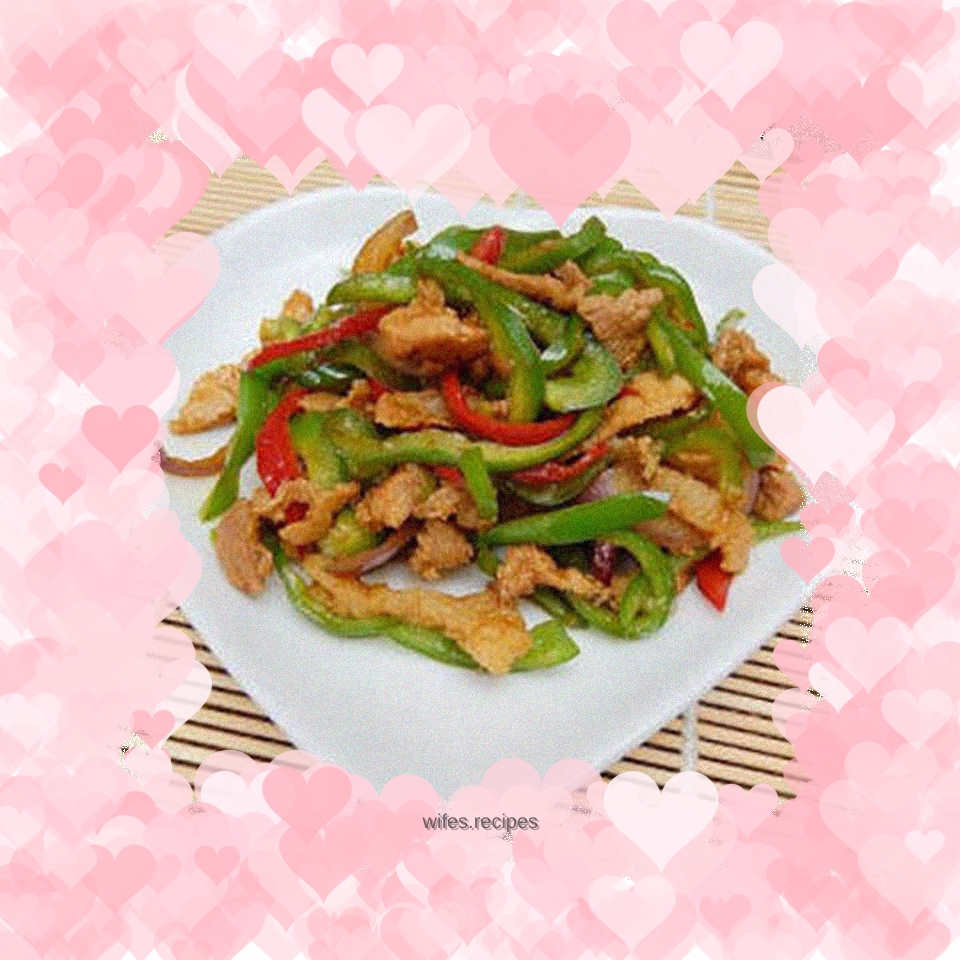 Stir-fried Shredded Pork with Chili