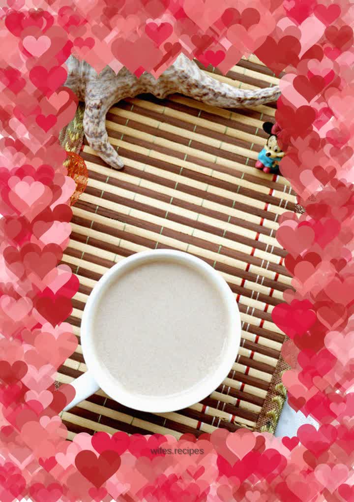 Peanut, water chestnut and five grain rice cereal