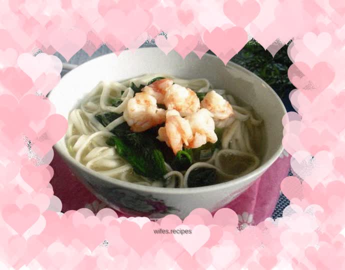 Shrimp Boiled Noodles