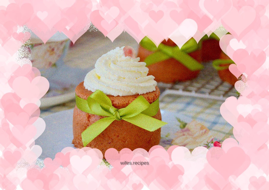 Cream Red Yeast Cake Cup