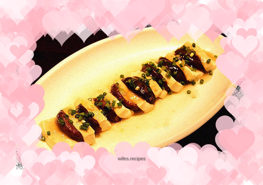 Tofu Steamed Xiangu Slices Vegetarian Vegetarian Vegetables with Nutritious Fragrance