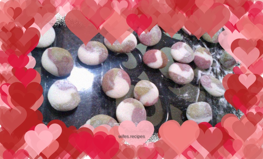 Glaze glutinous rice balls