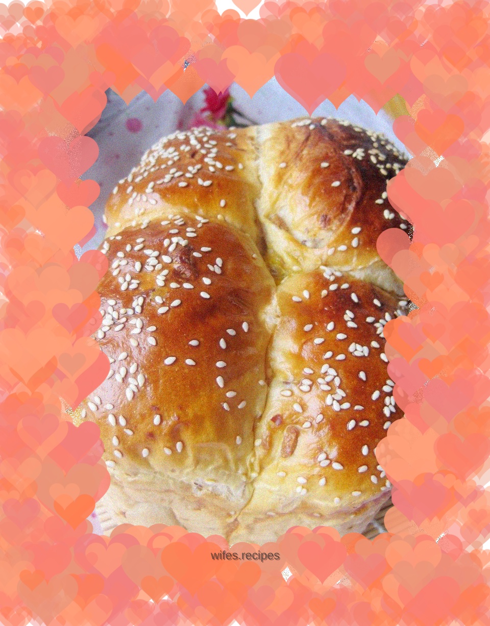 Brown sugar and red date toast