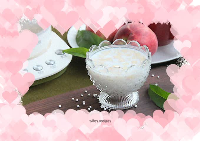 Peach Sago