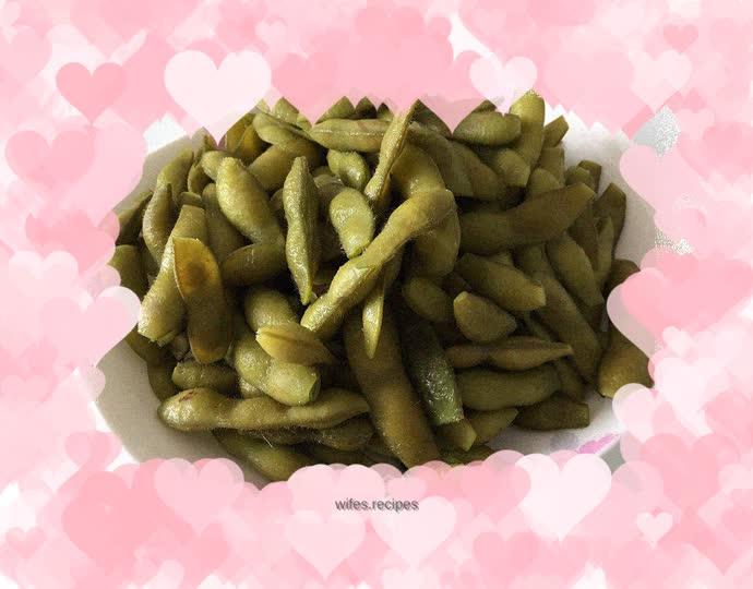 Spicy boiled edamame
