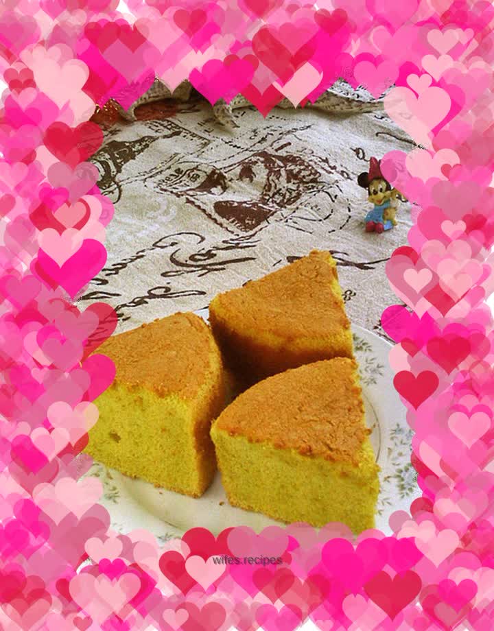 Mango chiffon cake