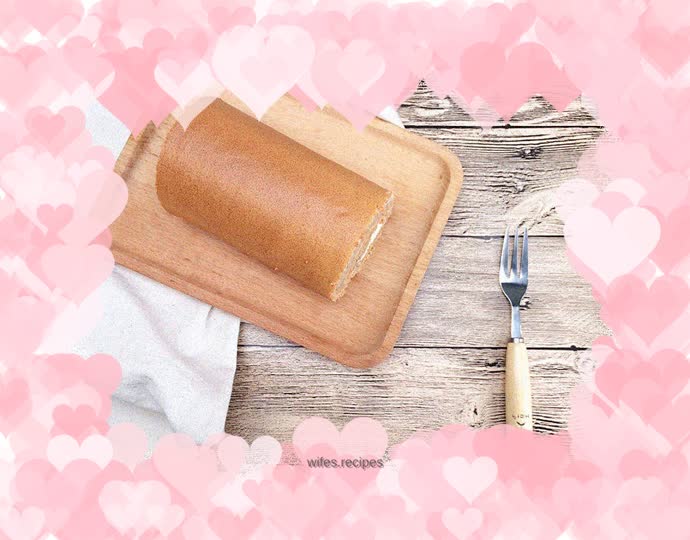 Dragon Fruit Cake Roll