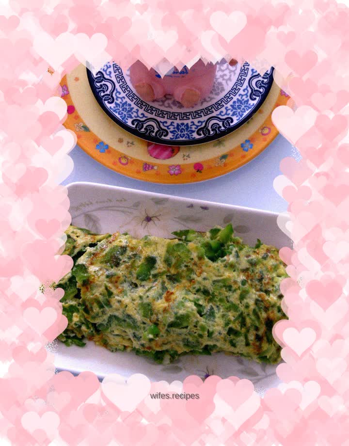 Bitter Melon Omelette